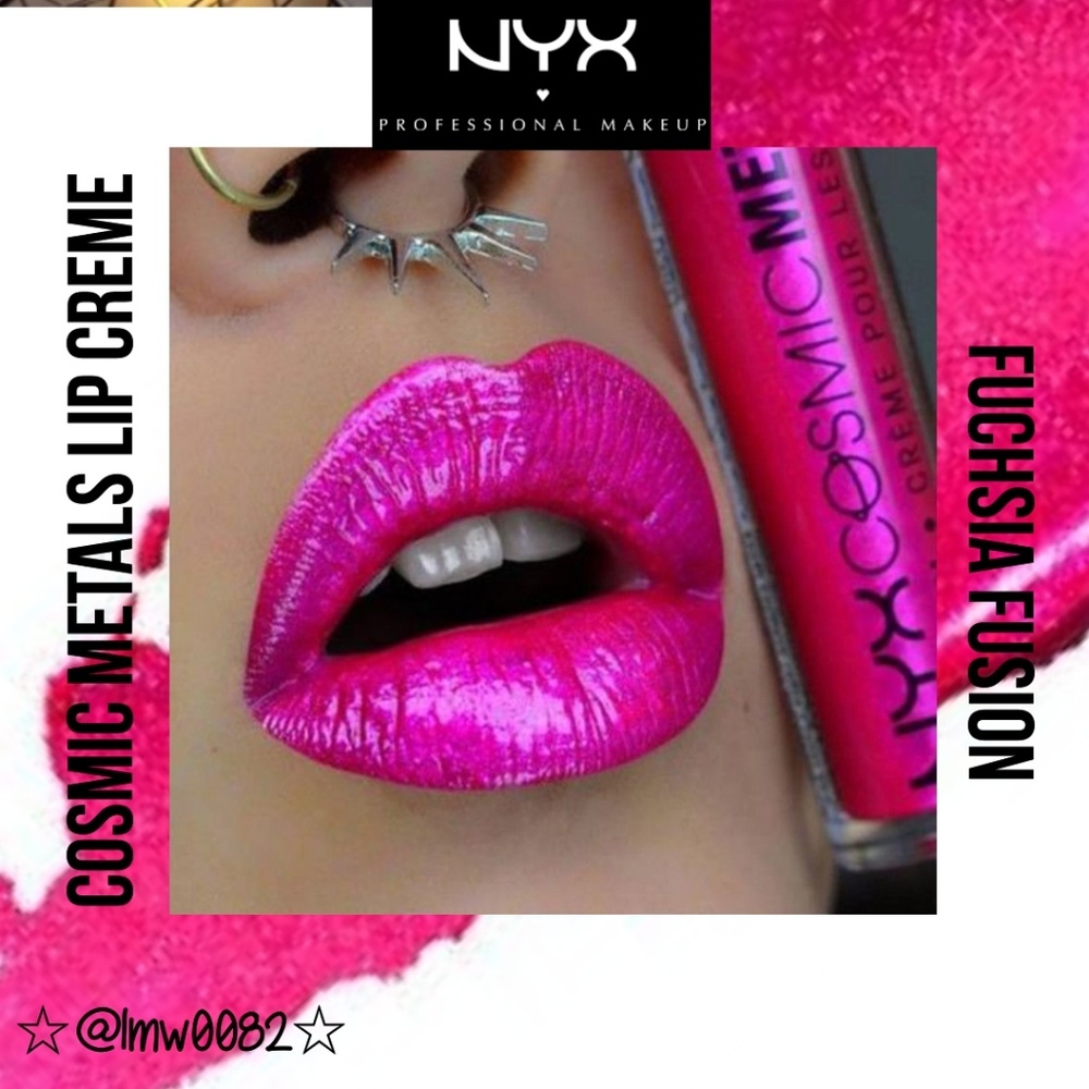 NYX Cosmic Metals Lip Cream Lipstick FIRM $ - Picture 1 of 1